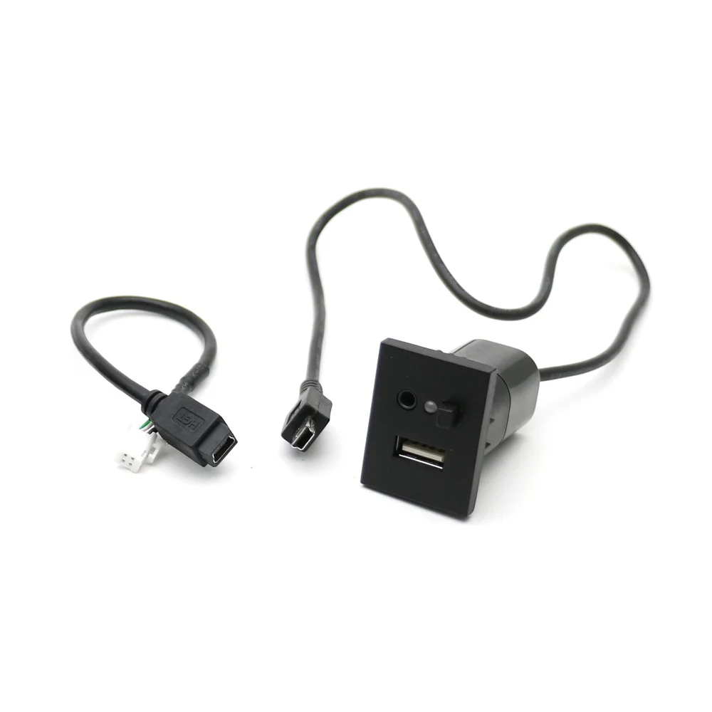Автомобильный USB слот интерфейс мини кабель адаптер Разъем для Ford Focus MK2 CD DVD AUX