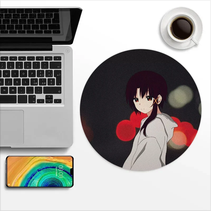 

Small Mouse Pads Kawaii Mouse Pads Gamer PC Gamer Anime Mousepad Deskpad Desk Mat Pad On The Cool Table Serial Experiments Lain