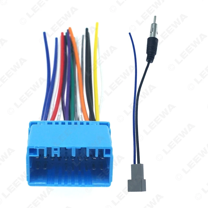 LEEWA автомобильный аудио стерео головное устройство жгута с радио антенной