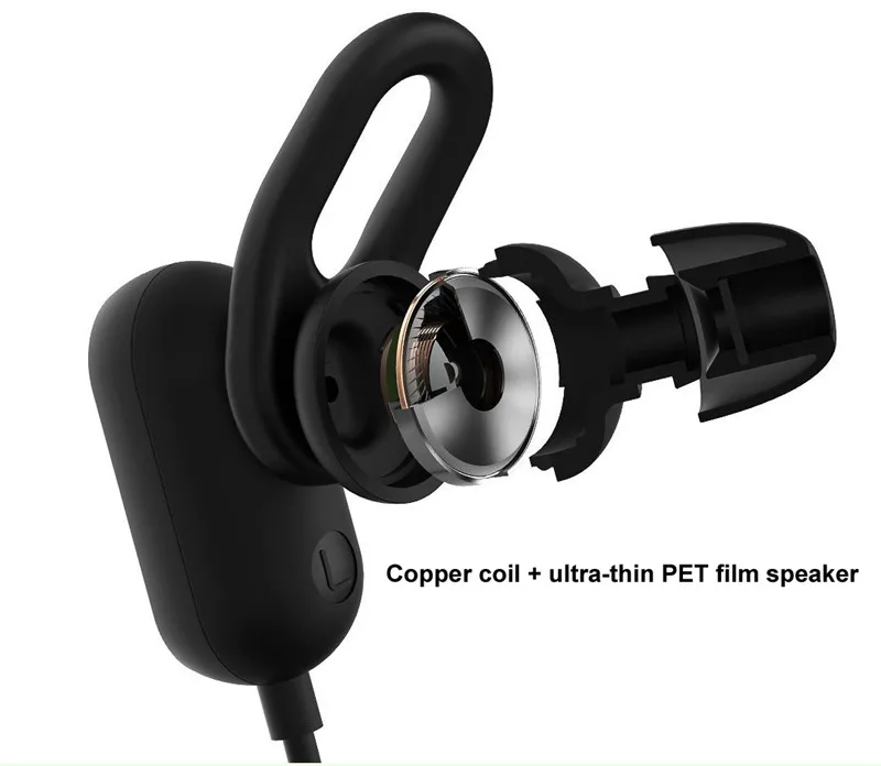Оригинальные Xiaomi Mi Bluetooth наушники IPX4 водонепроницаемые спортивные беспроводные наушники Молодежные
