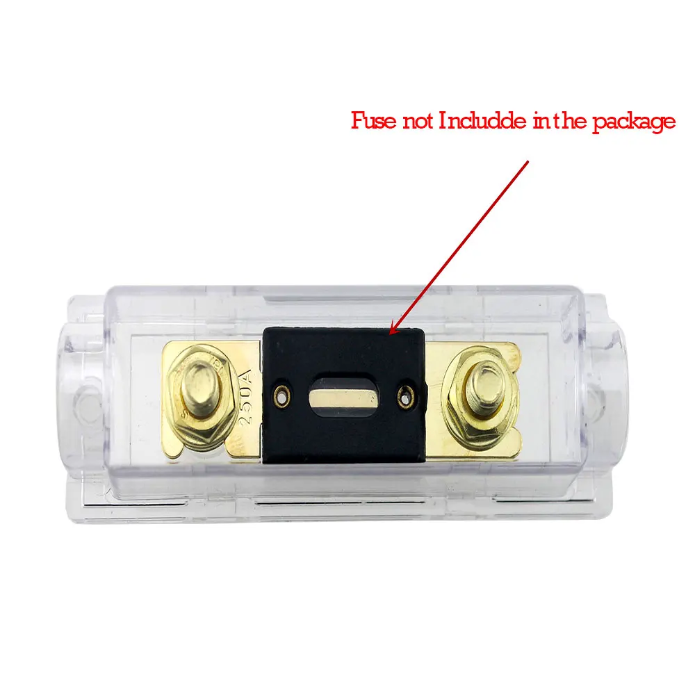 Iztoss 5 шт 250A в упаковке квадратный ANL держатель предохранителя 1|holder|fuseholder fuse |