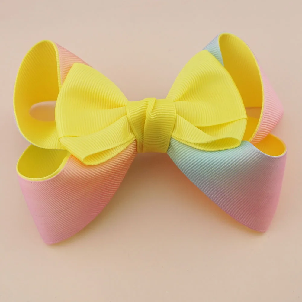 Заколка для волос с бантом принцессы 4 5 дюймов