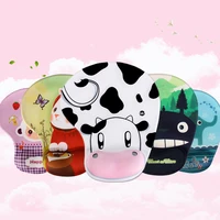 small cartoon mouse pad wrist pad silicone soft comfortable hand rest computer office games cute thickening