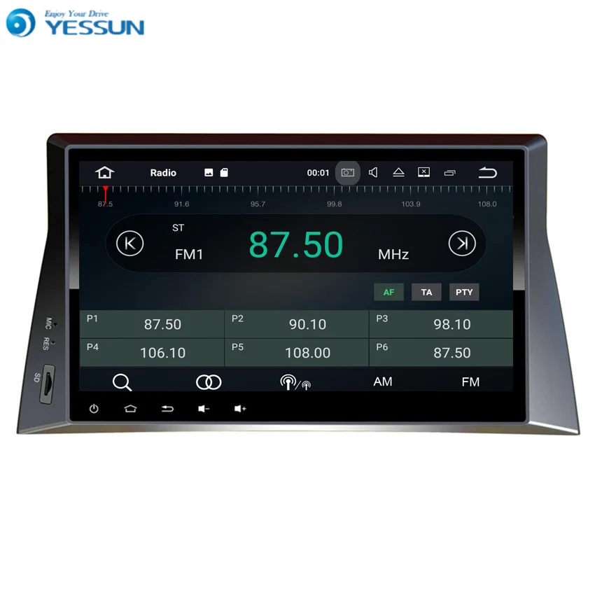 Автомагнитола YESSUN для Honda Accord 8 2008 ~ 2012 мультимедийный проигрыватель с GPS