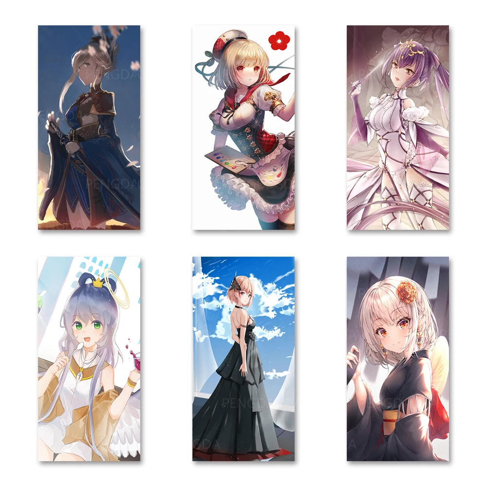 

Картина полностью круглая с рисунком АНИМЕ DIY, алмазная мультяшная девушка, вышивка, картины, мозаика, искусство на стену, домашний декор, по...