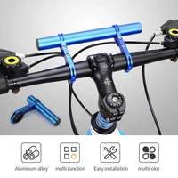 aluminum alloy bicycle handlebar extender mountain bike bicycle front light bracket lamp flashlight accessories