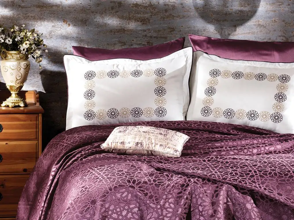 

eyizdiyar Anna 7-Tracks Pique Set Damson