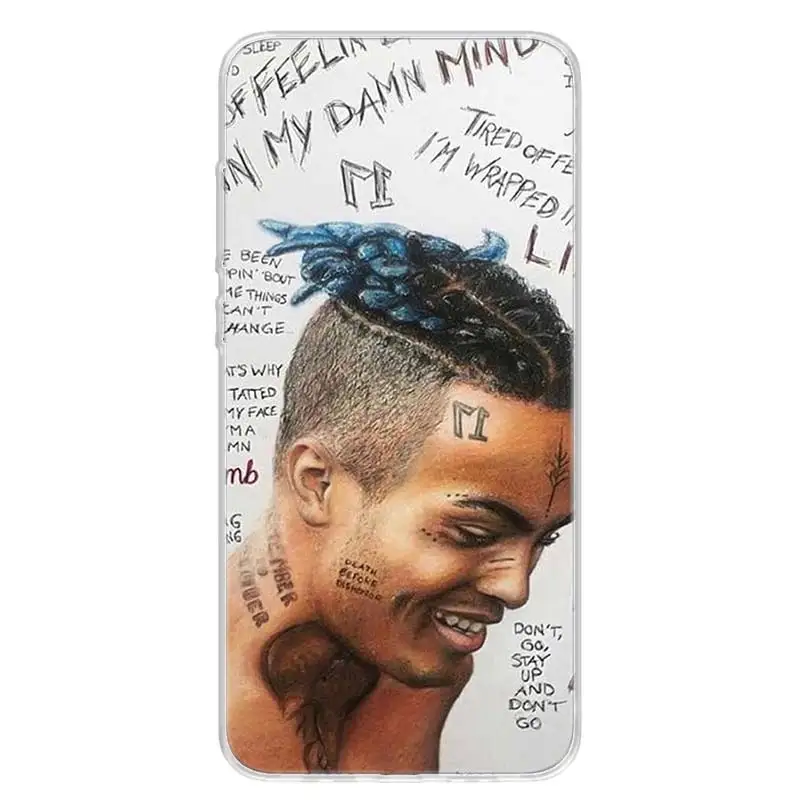 XXXTentacion AKA Phone Case For Xiaomi Redmi Note 10 9S 9 8 8T 9C 9A 8A 7 7A 6 5 Pro S2 K20 K30 Cover Soft Silicone TP | Мобильные