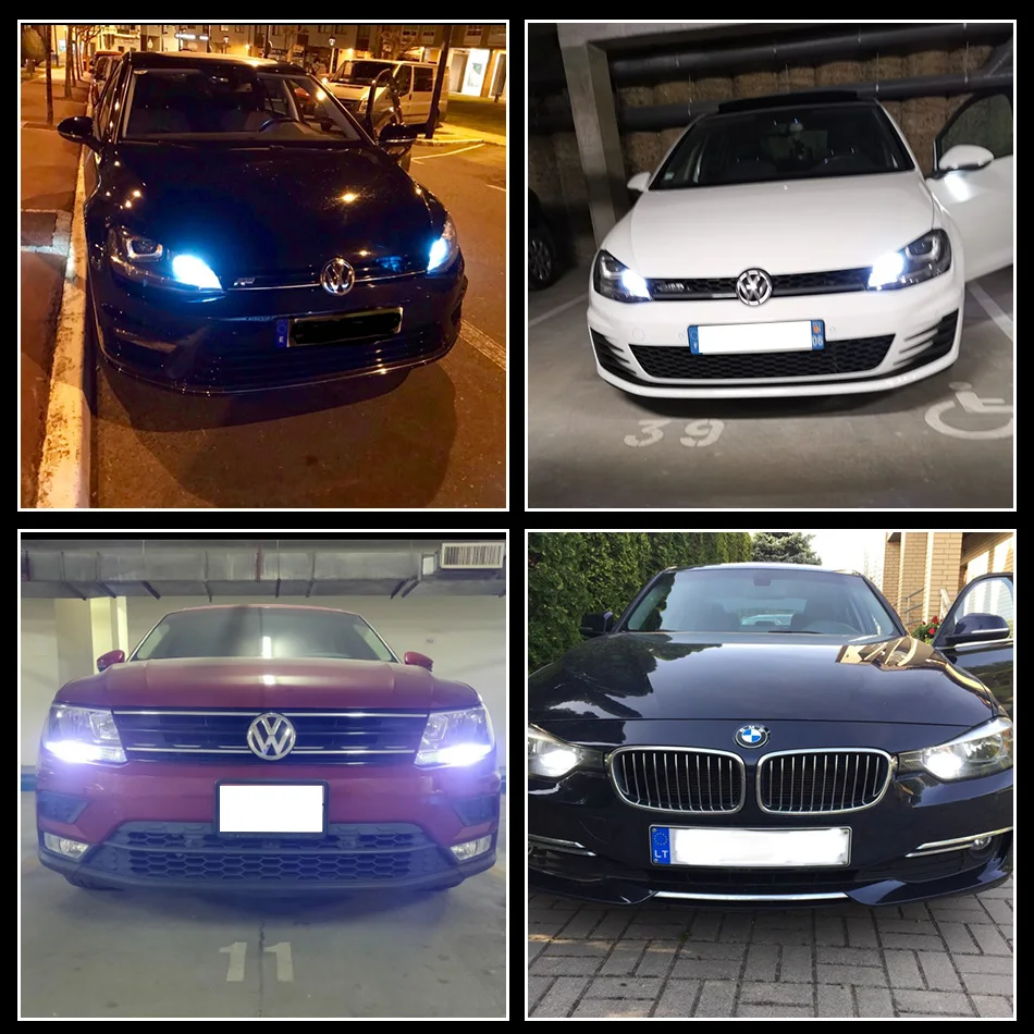Gzkafolee Янтарный Белый PW24W PWY24W CANBUS светодиодные лампочки 30 SMD для Audi BMW VW Volvo Mercedes-Benz