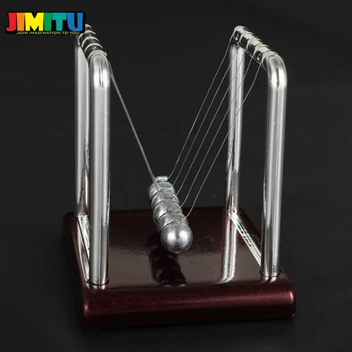 JIMITU 1 шт. раннее веселье развитие обучающая настольная игрушка подарок Ньютонов колыбель стальной баланс мяч Физика Наука Маятник модель комплект