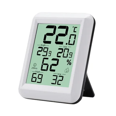 

Digital LCD Display High-Precision Thermometer Hygrometer Household Simple Electronic Digital Thermometer Hygrometer