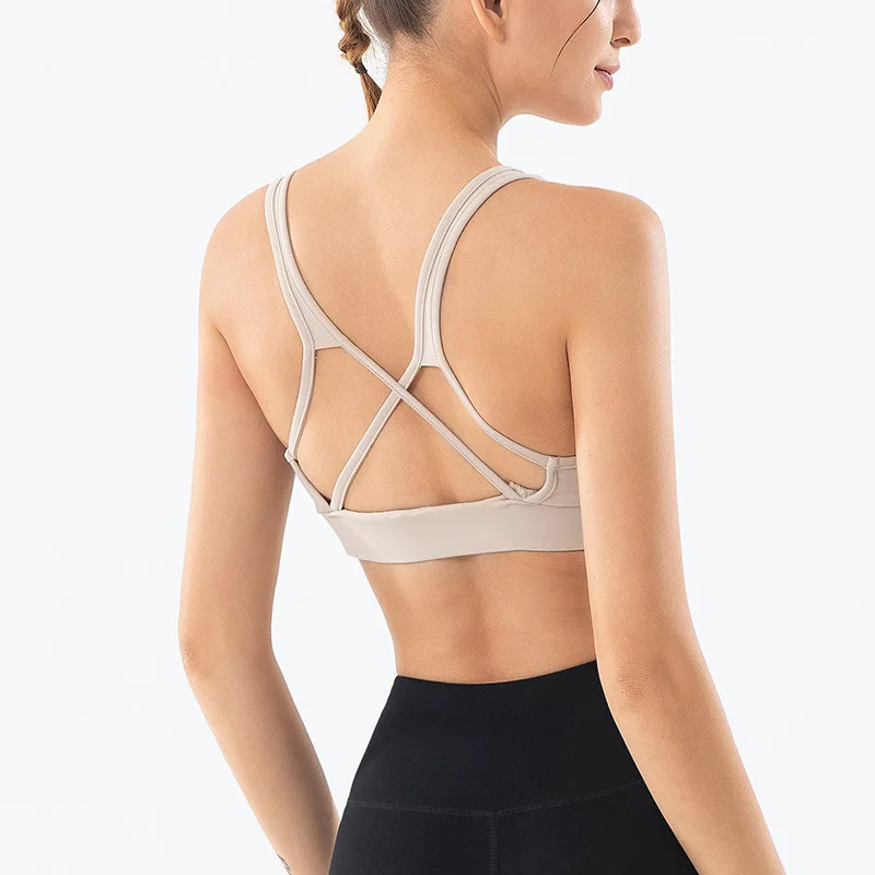 

Sports Bra Sexy Backless Breathable Sports Top Push Up Female Gym Fitness Sports Underwear Women Seamless Running Yoga Bra