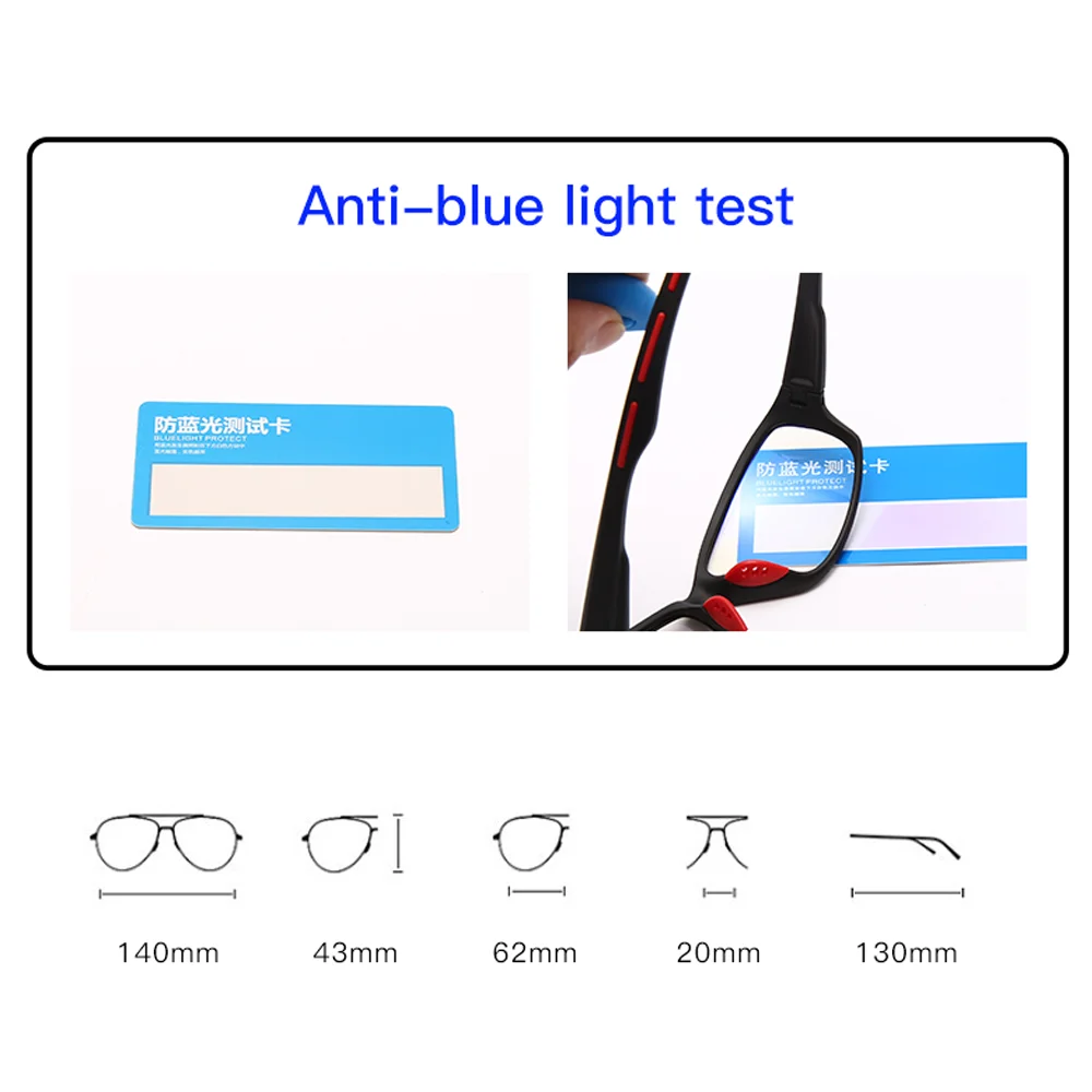 

Anti Blue Light Computer Glasses Blocking Filter Reduces Eye Strain Glasses Frame Clear Lens Gaming Glasses Goggles Eyewear