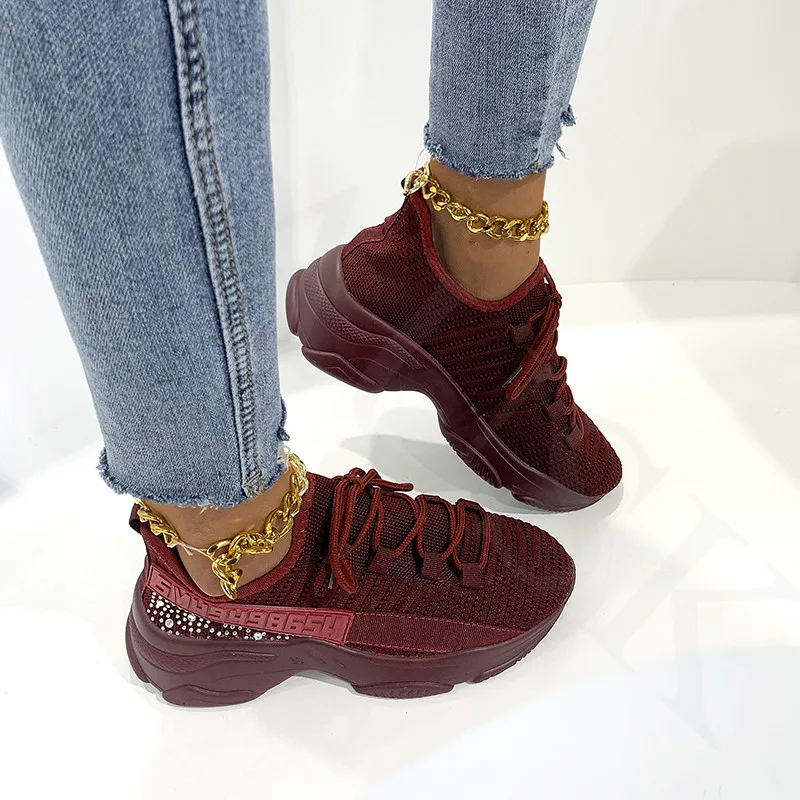

Running Shoes Women Breathable Casual Shoes Outdoor Light Weight Sports Shoes Casual Walking Platform Ladies Sneakers Black
