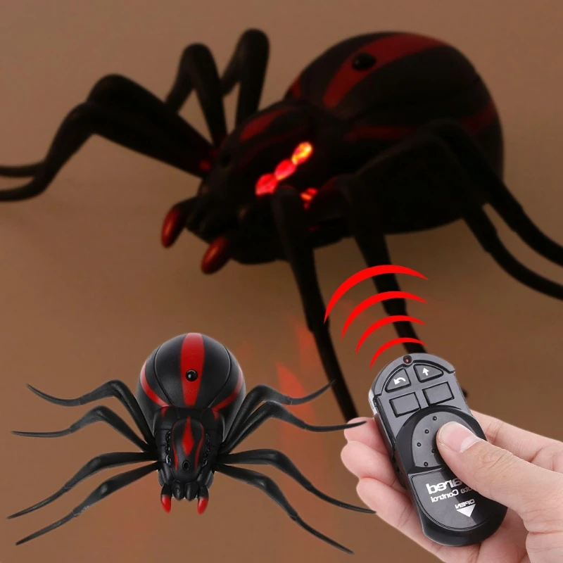 

Remote Control Realistic Fake Spider RC Prank Insect Scary Trick Toy