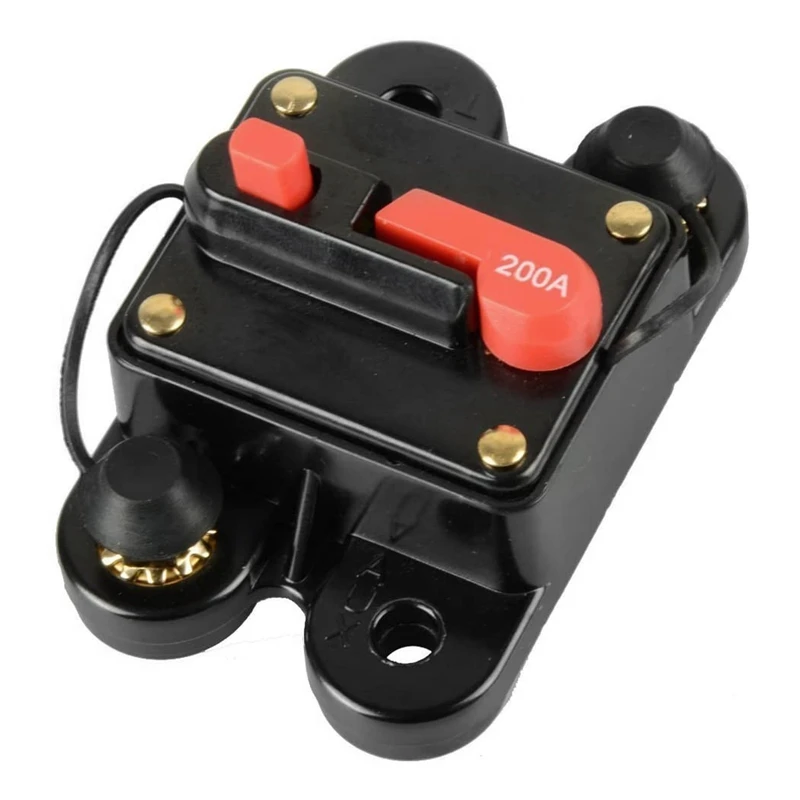 12V 24V DC 200 Amp автоматический выключатель для автомобиля морской лодки велосипед