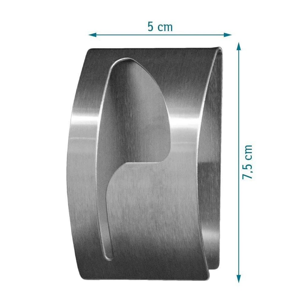 

Slow Tree Hardware Hanger Wall Mounted Towel Rack Storage Kitchen Stainless Steel Hanging Clip Accessories Self Adhesive