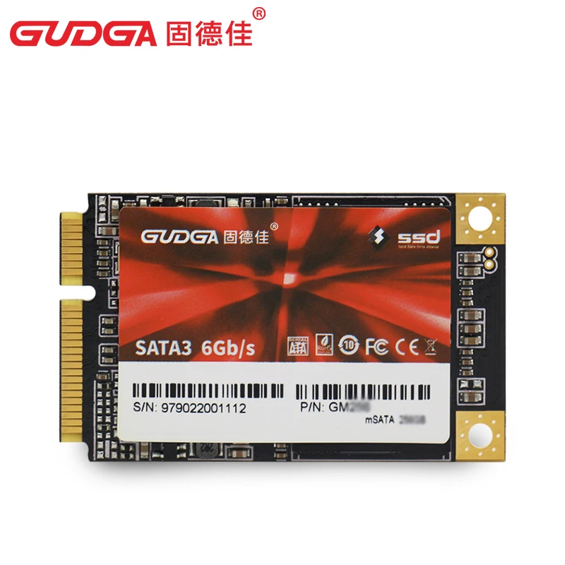 GUDGA mSATA SSD 30 Гб 60 ГБ 120 240 480 Внутренний твердотельный накопитель HDD жесткий диск Mini