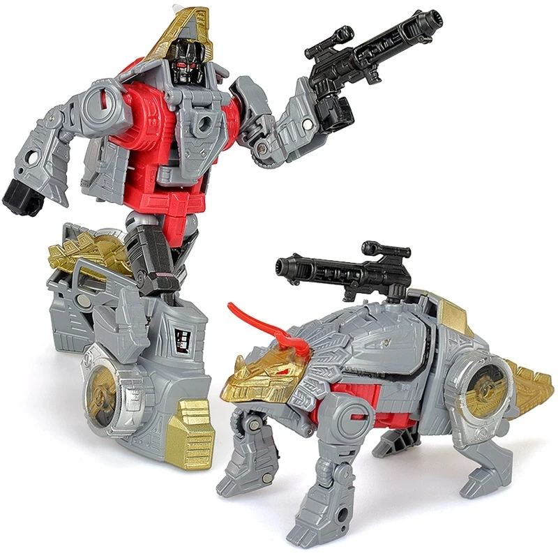 BPF Transformation G1 Dinoking Volcanicus Dinobots 5IN1 Grimlock Slag Sludge Snarl Swoop Slash Action Figure Robot Toys  - БПФ Трансформация G1 Динокинг Вулканикус Диноботс 5IN1 Гримлок Слэг Сладж Снарл Свуп Слэш Экшн-фигурки роботов