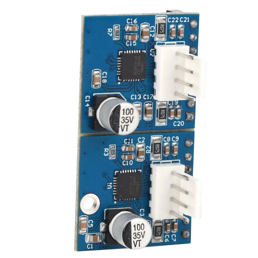 

Dual-Drive Expansion Module TMC2224 PCB Blue High Stability for Printer Extruder Motor Control Drive