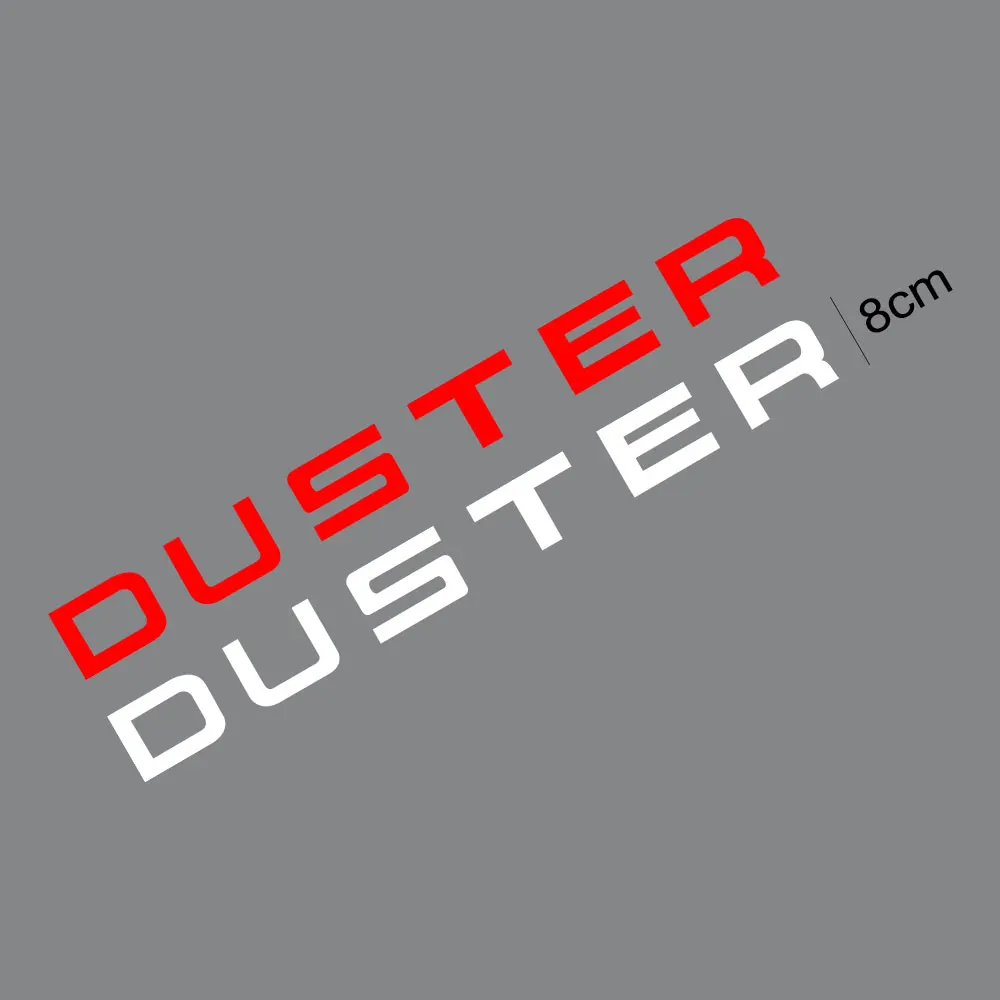 Автомобильная Передняя и задняя наклейка на лобовое стекло для Dacia Duster лодджи