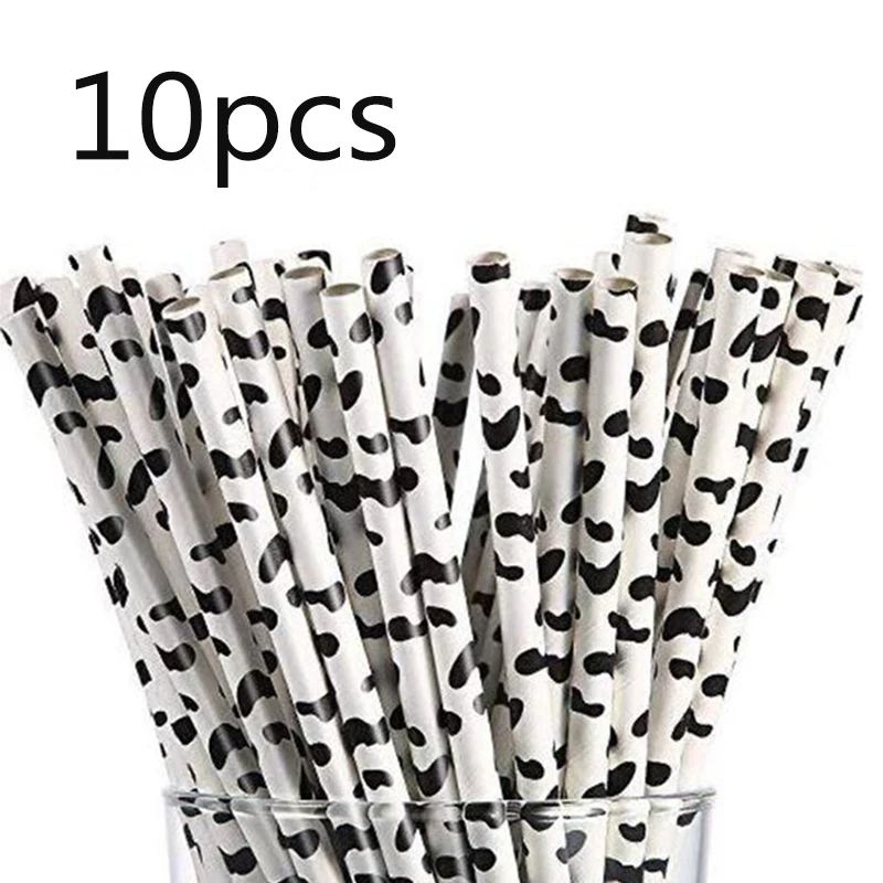 

Cartoon Animals Foil Cow Farm Theme Birthday Party Decorations Disposable Tableware Set Baby Shower Supplies Ranch Milk Cow Flag