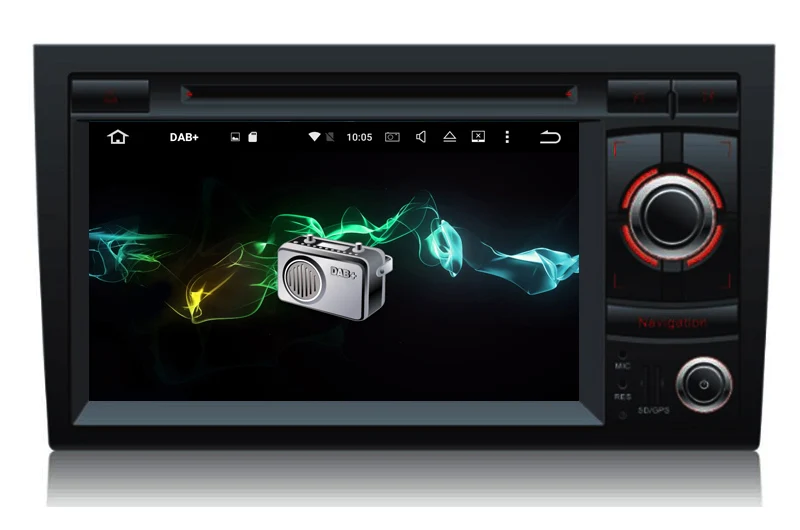 Восьмиядерный Android 10 0 автомобильный DVD GPS для Audi A4 S4 2002 2008 Радио стерео мульти