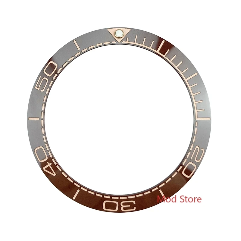 

NEW 38mm Brown/Blue/Black Ceramic Bezel Insert Set For Sea Master SKX007/009 Divers Watch Watches Replace Accessories Finish