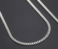 men basic necklace chain high quality stainless steel link chain necklaces 20 32 never fade wide 2 2mm 3mm