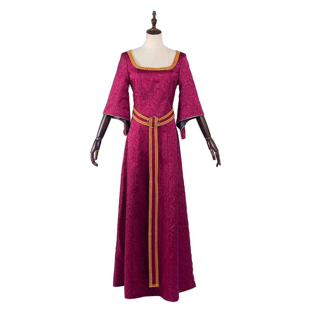 

Anime Mother Gothel Cosplay Costume Outfits Medieval Renaissance Long Dress Suit Halloween Carnival Female Clothing