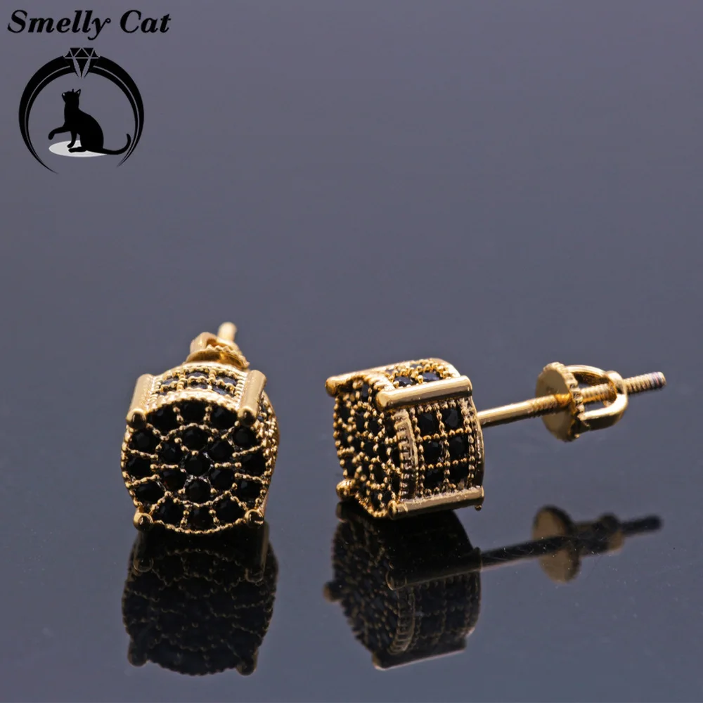Вонючий кот Европа и Америка инкрустированные цирконием хрустальные серьги хип