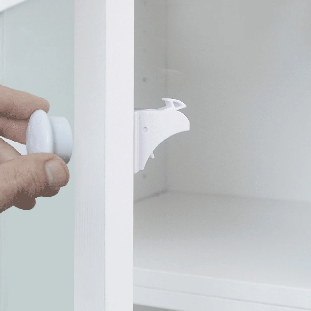 10 комплектов набор магнитных замков для шкафов безопасности детей|Замки шкафов| |