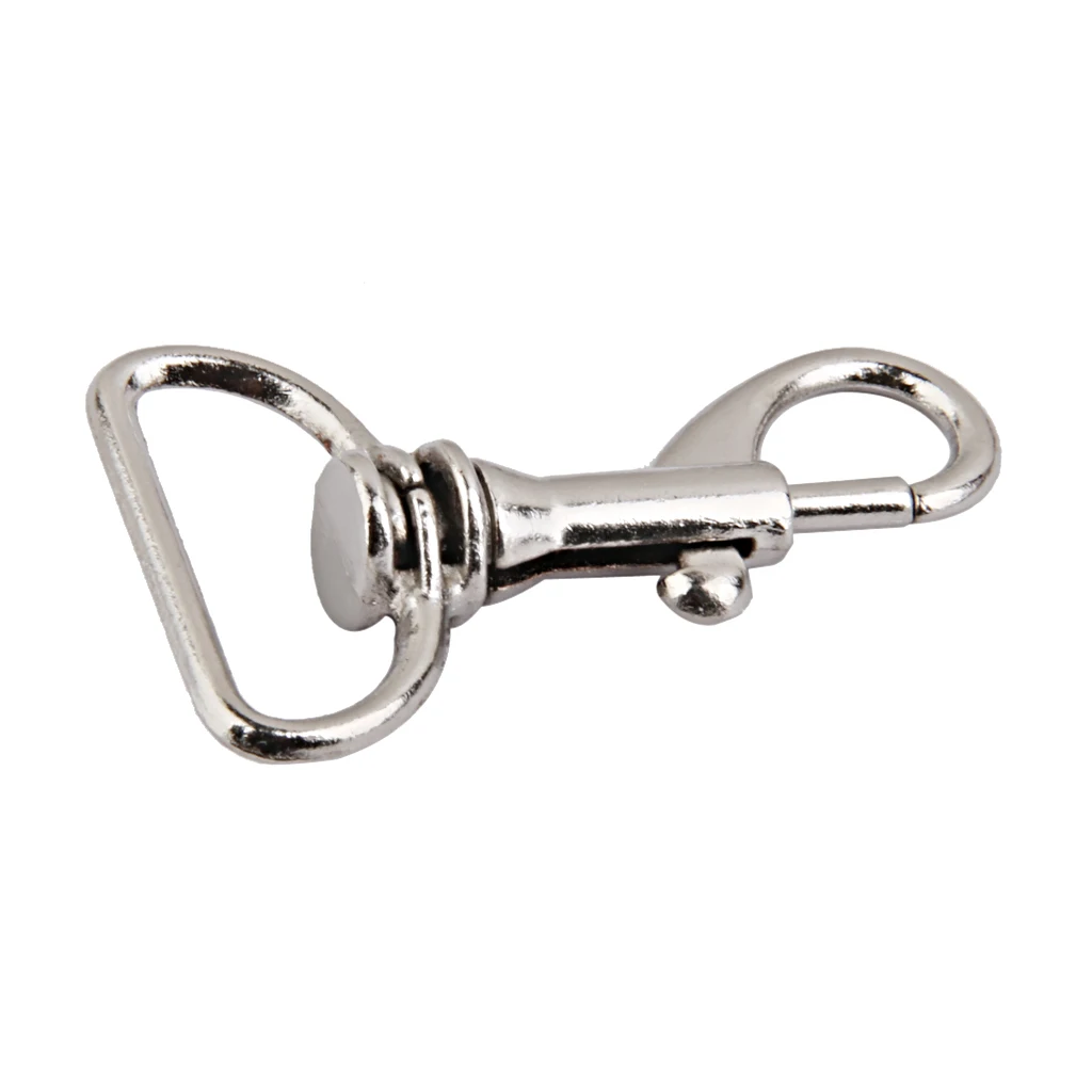 

40pcs 19mm Swivel Trigger Clips Snap Lobster Claw Clasp Key Chain Bag Hooks