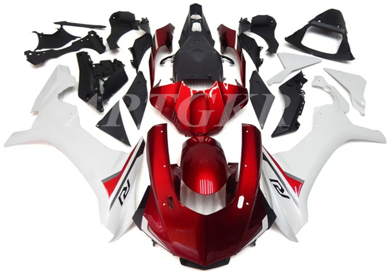 

Новый корпус из АБС-пластика для мотоцикла обтекателей для YAMAHA YZF R1 2015 2016 2017 2018 YZF-R1 YZF 1000R изготовленный на заказ красного и белого цвета