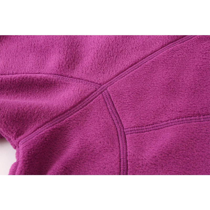 Уличные походные флисовые куртки ROYALWAY женские осенне зимние теплые с воротником