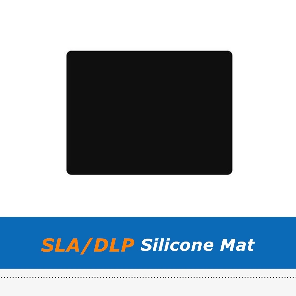1pc 3040cm 1pc 4060cm silicone slap mat clean up resin silicon pad for dlp sla 3d printer parts free global shipping