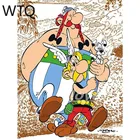 Набор для алмазной вышивки сделай сам, картина из мультфильма Астерикс с полным заполнением, Алмазная мозаика для домашнего декора детской комнаты