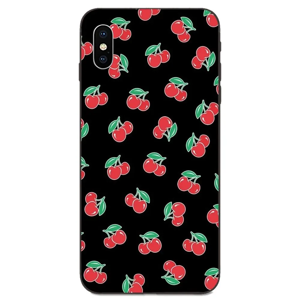 Зеленый Вишневый фрукт для продуктов питания вишневый цвет Huawei nova 2 2S 3i 4 4e 5i Y3 Y5 II Y6