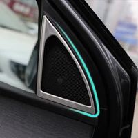 sbtmy accessories car a pillar speaker loudspeaker horn decoration cover trim sticker styling fit for 2017 peugeot 3008 5008