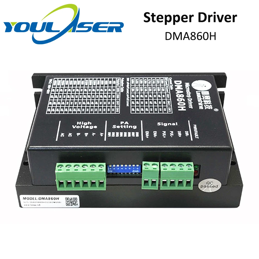 YOULASER Leadshine 2 фазы шаговый Драйвер DMA860H 18-80VAC 4-7.2A | Обустройство дома