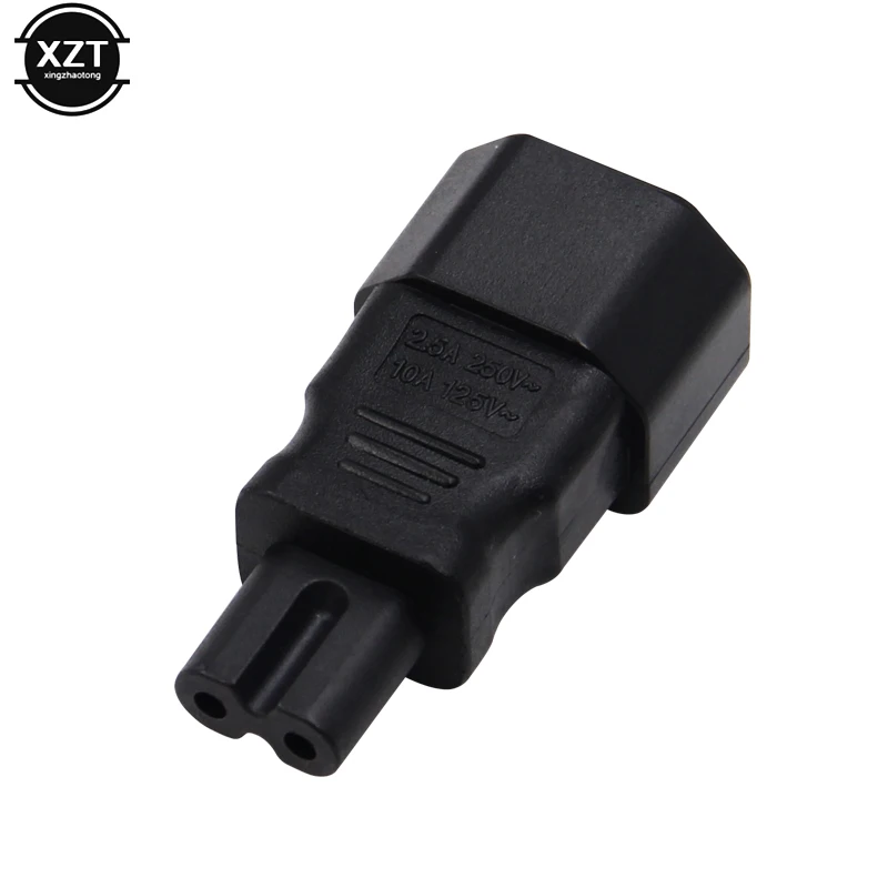 Адаптер переменного тока преобразователь IEC C14 в C7 адаптер питания C14/C7 с вилкой 3Pin