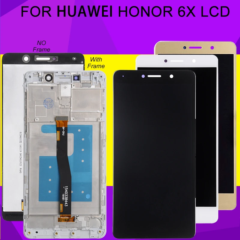 HH Акция для Huawei Honor 6X Дисплей BLN L24 AL10 L21 L22 ЖК-дисплей с сенсорным экраном