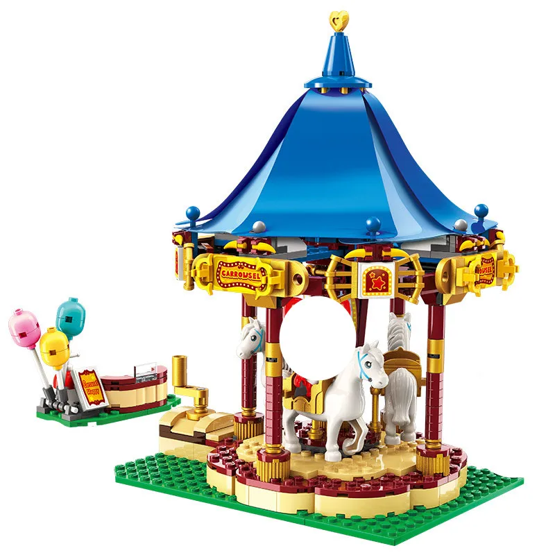 Новые подарки для девочек с героями мультфильмов Али город карусель игровая