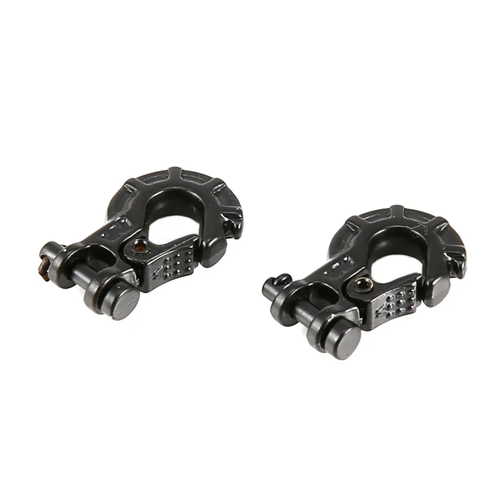 2 шт. металлический Премиум прицеп RC крючок для лебедки 1/10 RC4WD предупредить