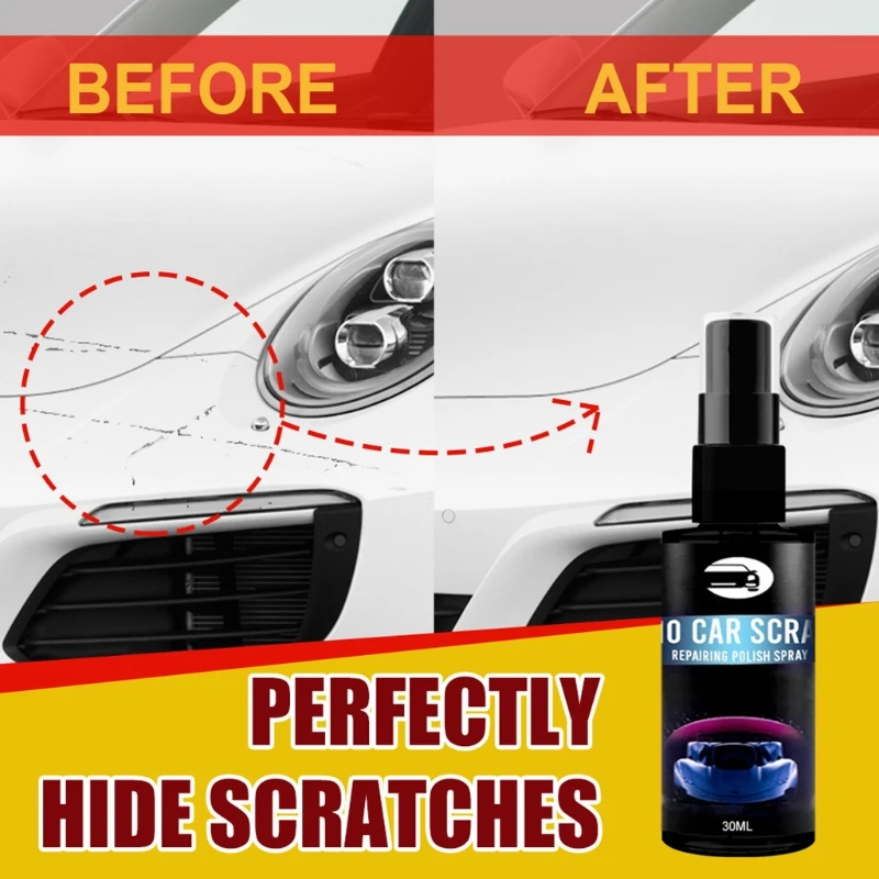 

Powerful Car Deep Scratch Remover Fast Acting Renovation Repair Agent Automotive Must-have Tool for Glass Wheel