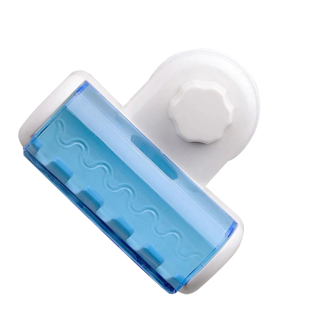 

Spinbrush Plastic Suction 5-slot Dustproof Toothbrush Holder Wall Mount Stand Rack Home Bathroom Accessories