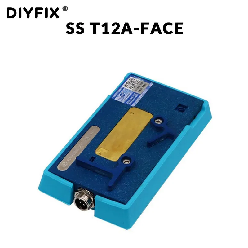 T12A-Face Для iPhone 5 6 7 8 Plus X XS Max материнская плата Отопление расслоенная разборка платформа Таблица процессор NAND ремонт разделительная станция - Цвет: T12A-Face