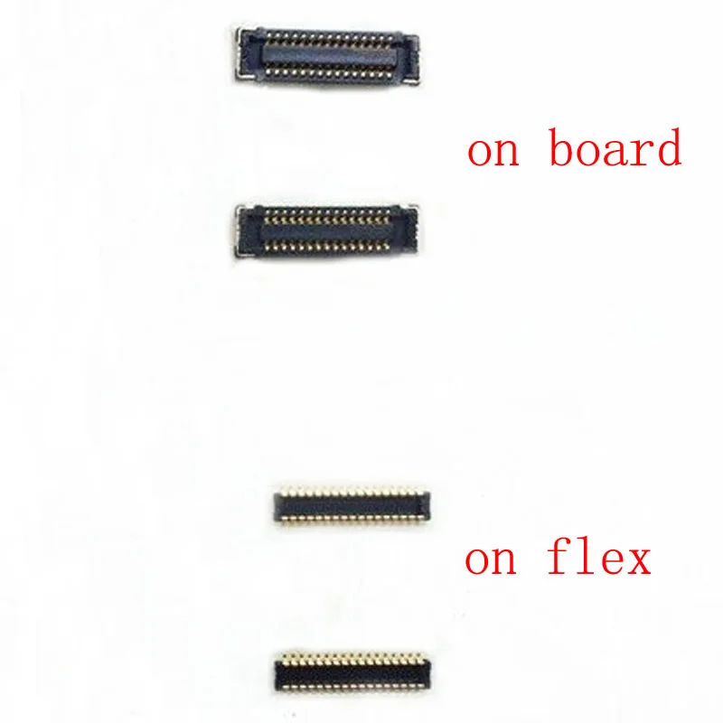 

2pcs LCD display screen flex cable FPC connector for Ulefone U008 Pro for OUKITEL U7 plus U7 max plug on motherboard 30pin