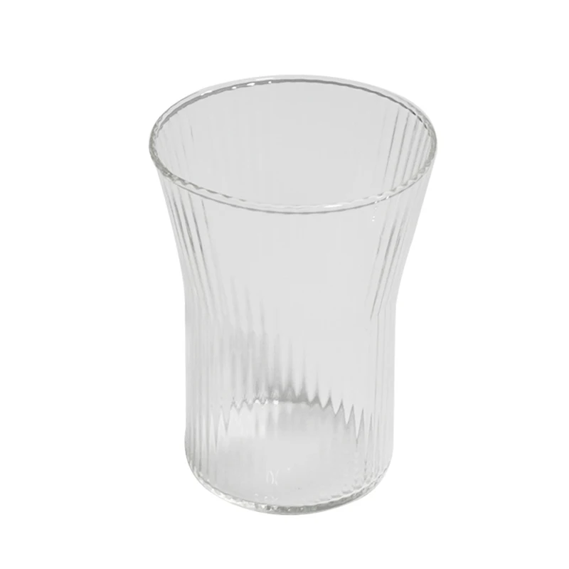 

YHA 330ML Glass cup Tumbler Glass Ins Vintage-inspired Korean Water Mug Coffee Mug Korean retro water cup