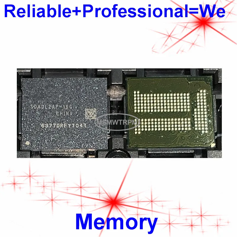 SDADL2AP 16G BGA221Ball EMCP 16 + 16GB мобильный телефон памяти новые оригинальные и б/у спаянные